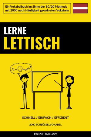 Lerne Lettisch - Schnell / Einfach / Effizient