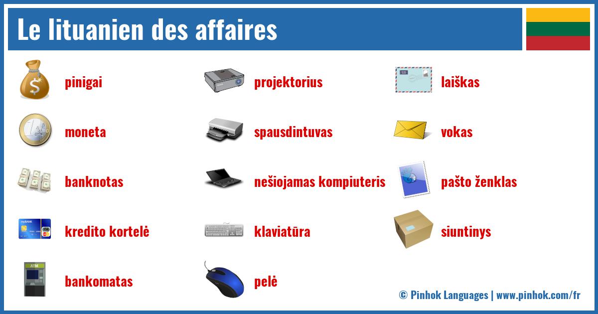 Le lituanien des affaires