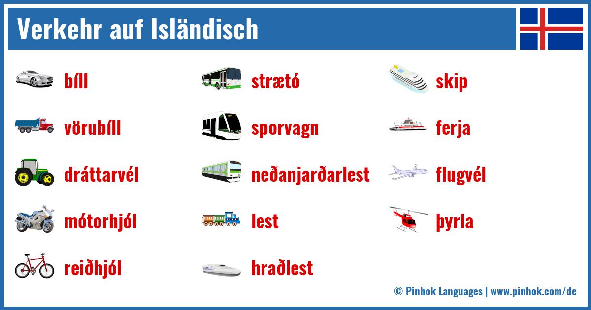 Verkehr auf Isländisch