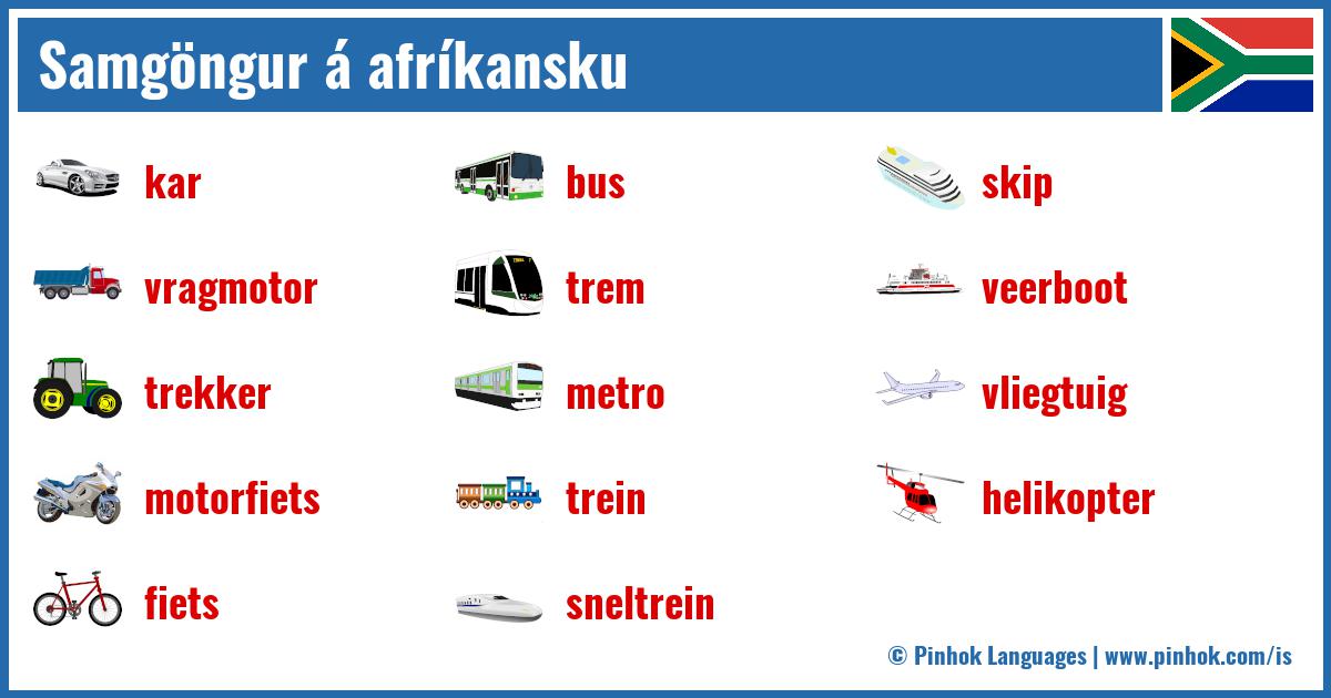 Samgöngur á afríkansku