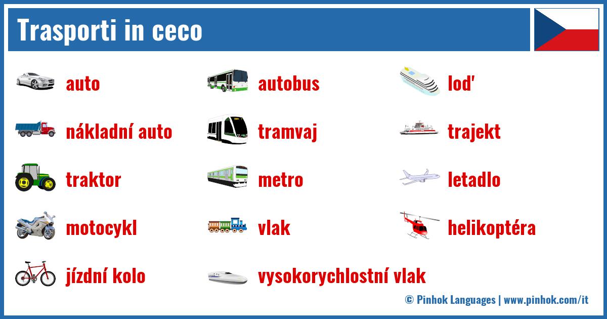 Trasporti in ceco