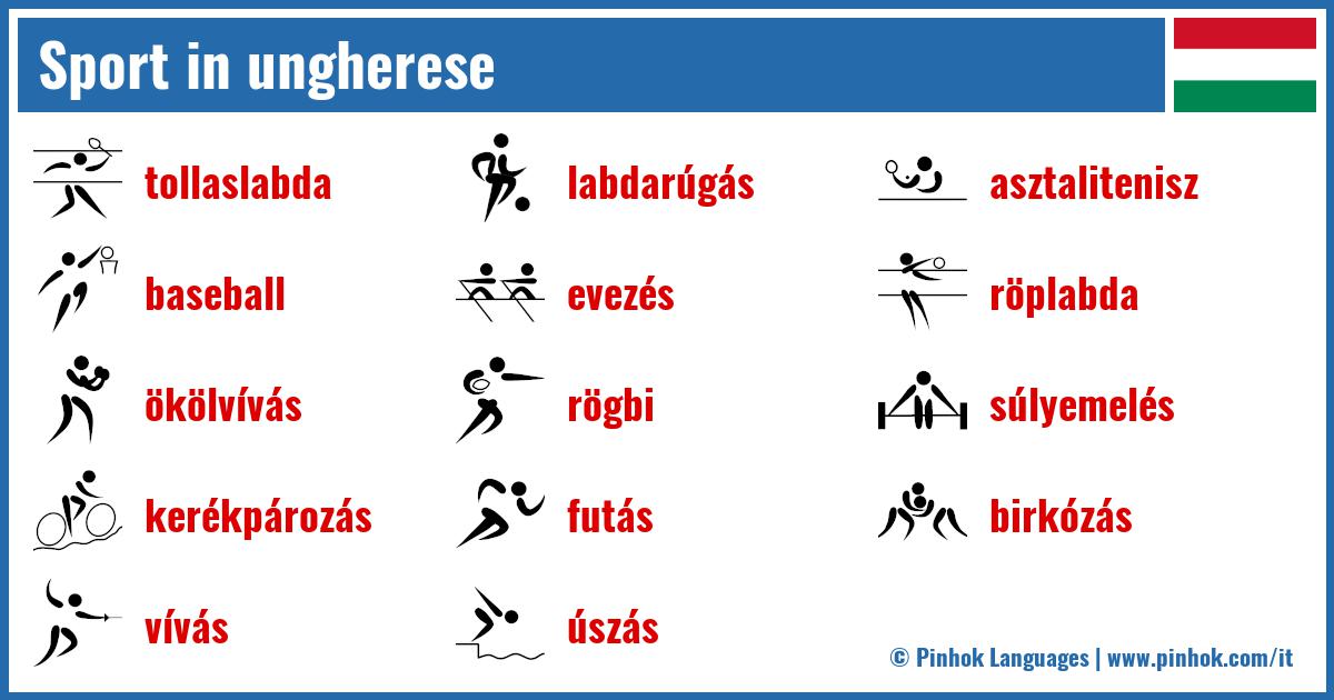 Sport in ungherese