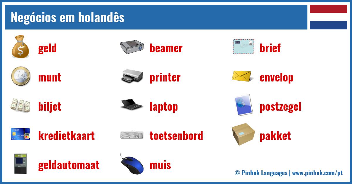 Negócios em holandês