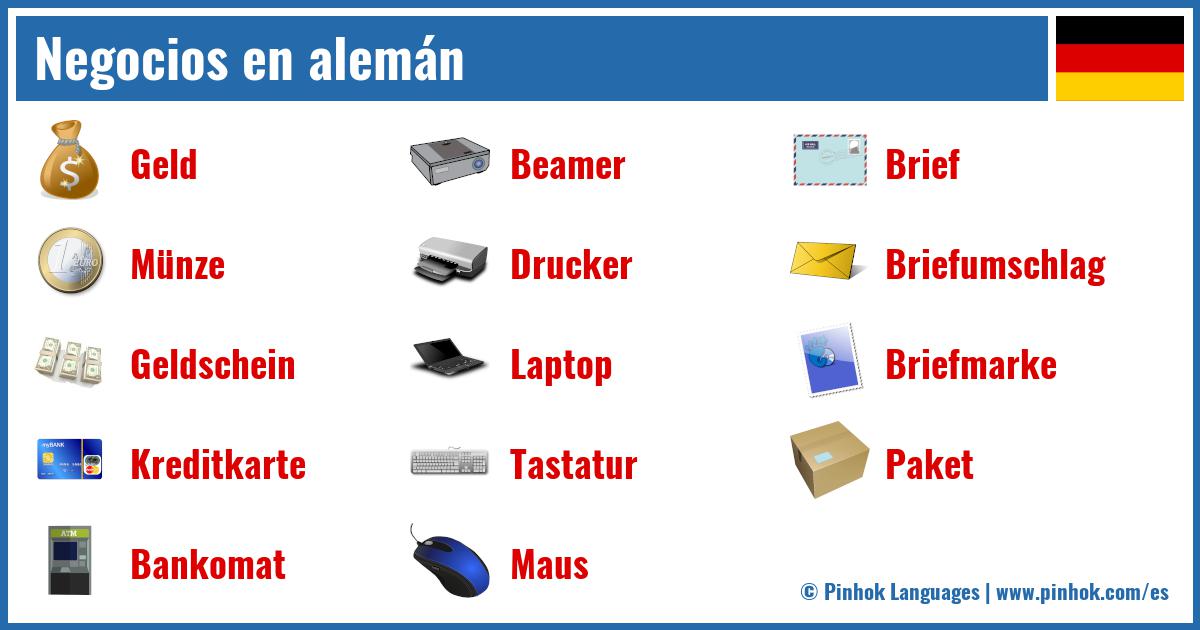 Negocios en alemán