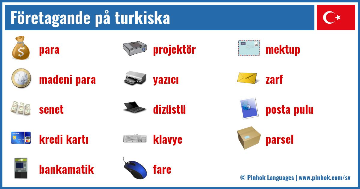 Företagande på turkiska